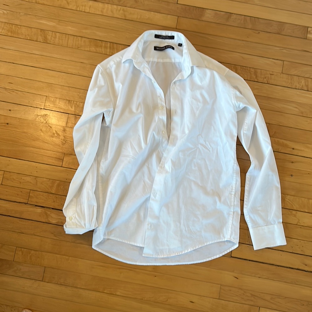 Michael Kors white buttondown 14